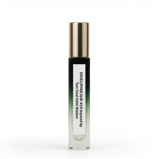 Enveloping Sun 10ml Perfume Spray | Inspired by Tom Ford Soleil Brûlant | Eutopia Perfumes